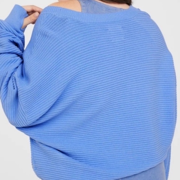 OFFLINE By Aerie Home Stretch Drop Sleeve Sweater - Picture 6 of 6